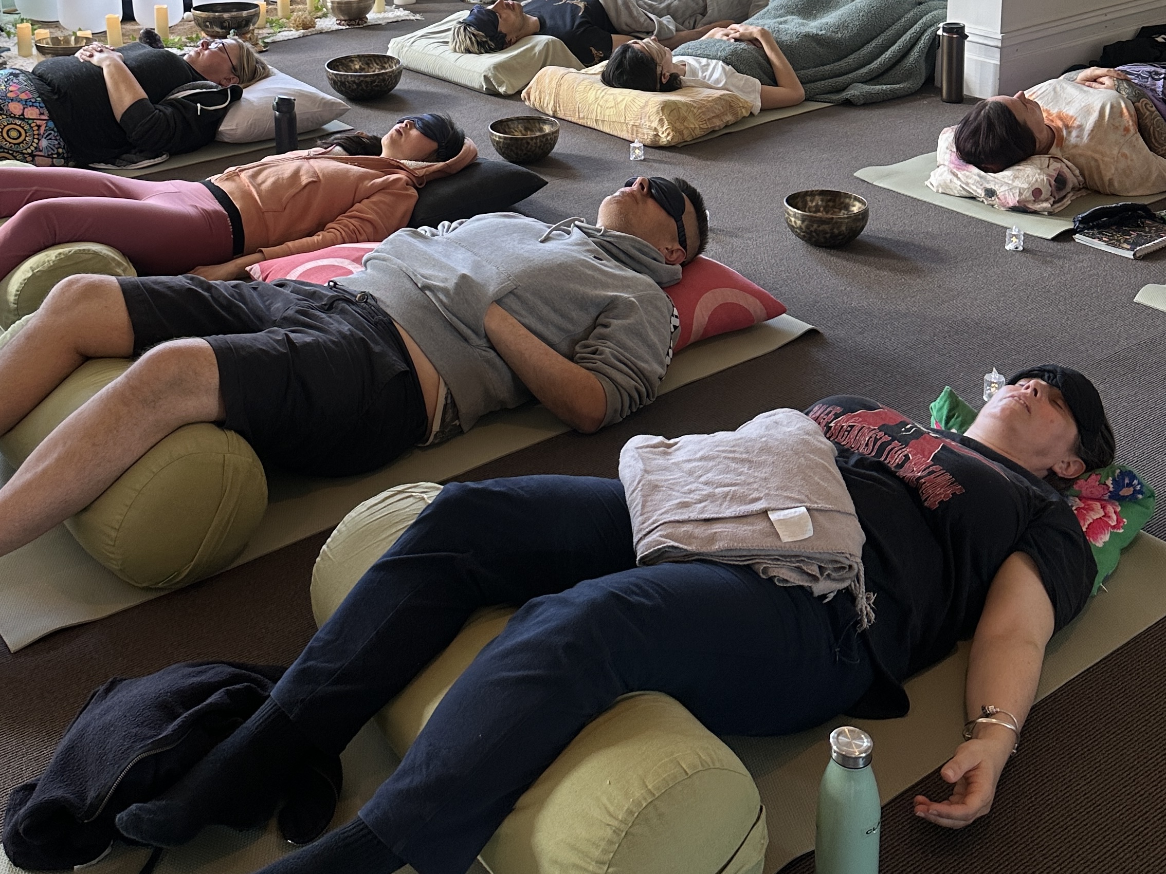 Sound bath in Petersham at Mystic Wellness