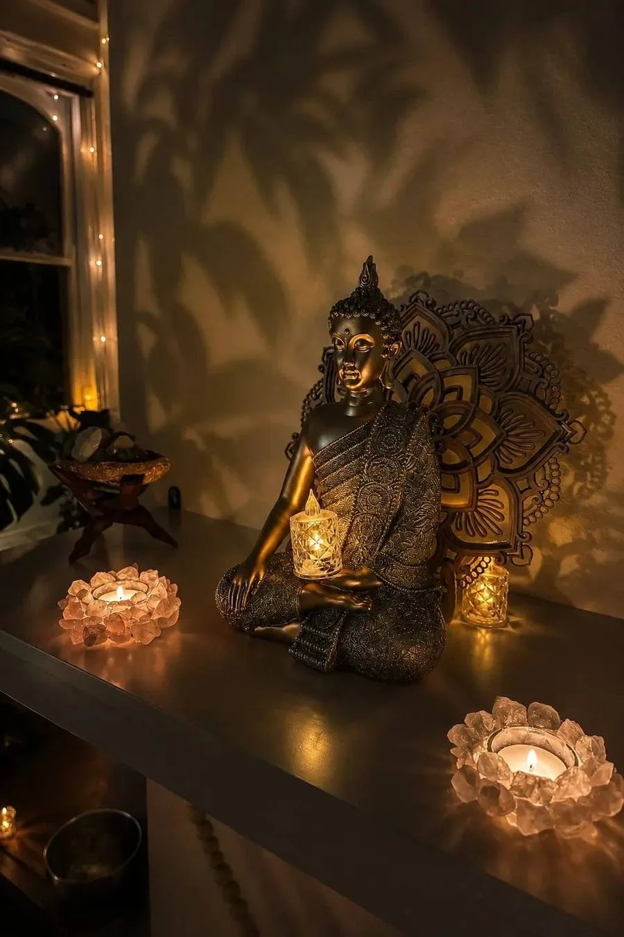 Altar and crystal bowl instruments at Mystic Wellness Petersham Inner West Sydney